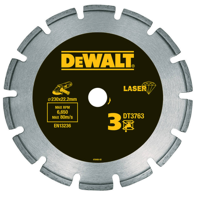 Диск алмазный DeWALT DT3761