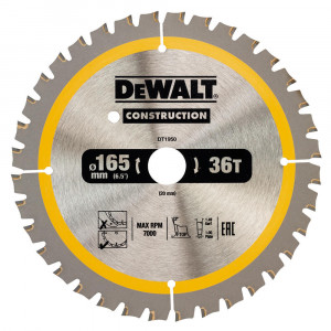 Диск пильный CONSTRUCTION DeWALT DT1950