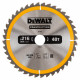 Диск пильный СONSTRUCTION DeWALT DT1953