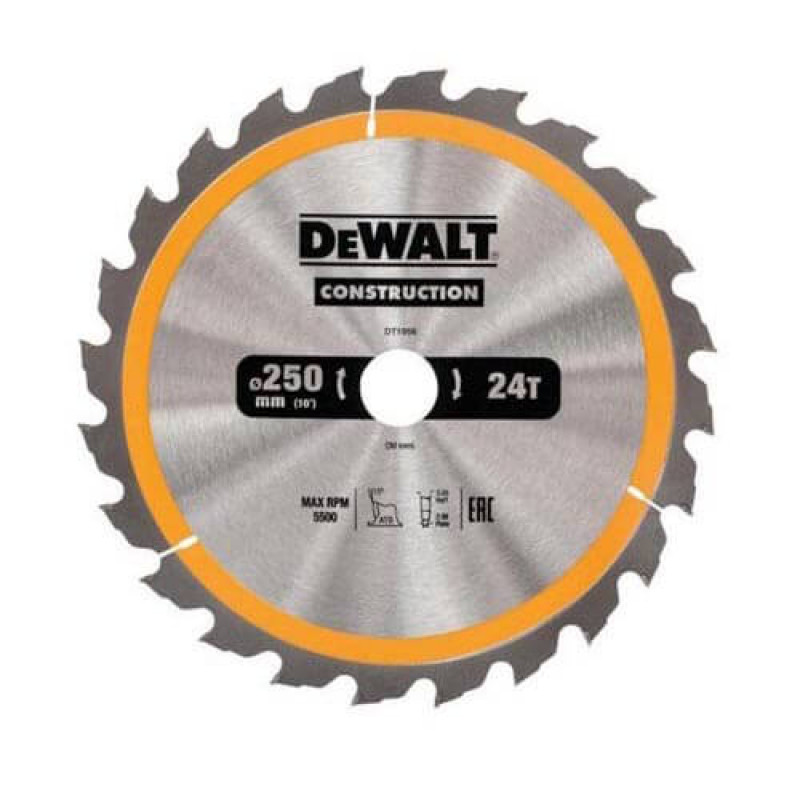 Диск пильный СONSTRUCTION DeWALT DT1956