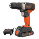 Дрель-шуруповерт аккумуляторная BLACK+DECKER BCD001C1