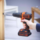 Дрель-шуруповерт аккумуляторная ударная BLACK+DECKER BDCHD18KB