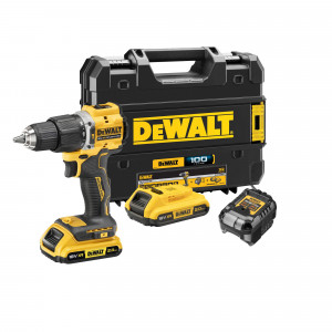 Дрель-шуруповёрт 100 YEARS DeWALT DCD100YD2T