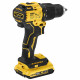 Дрель-шуруповерт аккумуляторная бесщёточная ударная DeWALT DCD709D2T