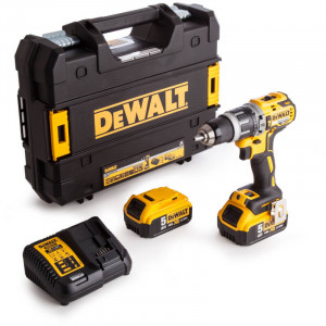 Дрель-шуруповерт аккумуляторная бесщеточная ударная DeWALT DCD796P2