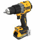 Дрель-шуруповёрт аккумуляторная бесщёточная ударная DeWALT DCD805E1T