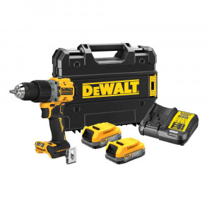 Дрель-шуруповёрт аккумуляторная бесщёточная ударная DeWALT DCD805E2T