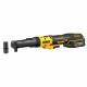 Гайковерт угловой - трещётка аккумуляторный бесщёточный DeWALT DCF510E2G