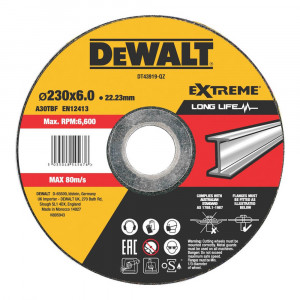 Круг шлифовальный EXTREME DeWALT DT43919