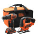 Набор из двух инструментов BLACK+DECKER BCK22S1S