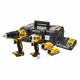 Набор из двух инструментов аккумуляторных бесщеточных DeWALT DCK2062E2T