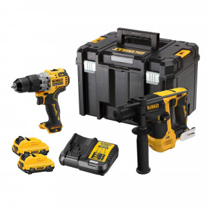 Набор из двух инструментов бесщеточных DeWALT DCK2102L2T