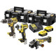 Набор из трех инструментов бесщеточных DeWALT DCK384P2T