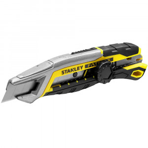 Нож FatMax Integrated Snap Knife длиной 165 мм с лезвием шириной 18 мм с отламывающимися сегментами STANLEY FMHT10592-0