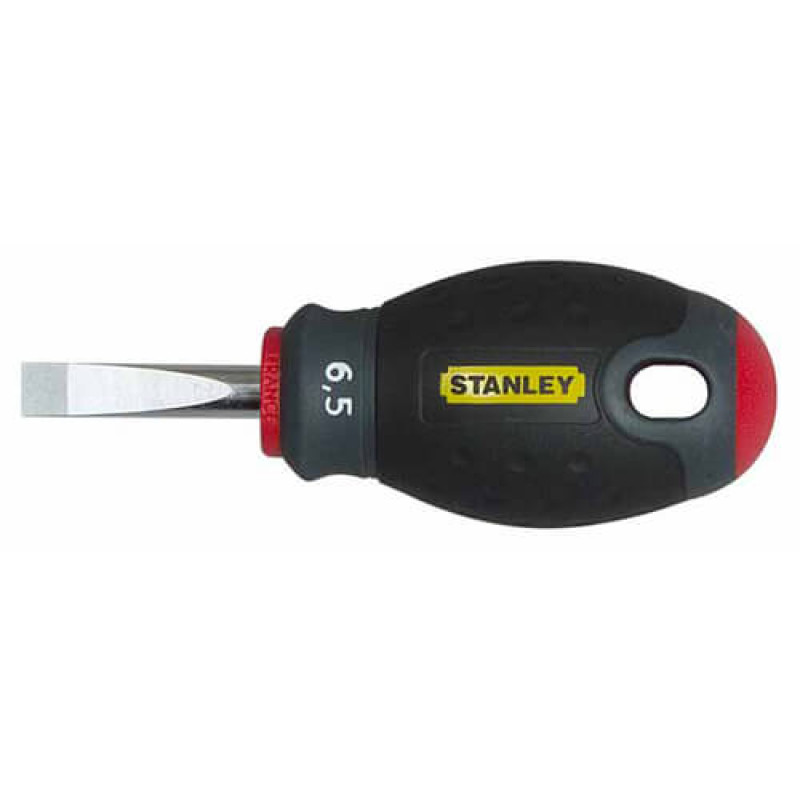 Отвертка FatMax® Stubby с параллельным жалом под шлиц SL5.5 с длиной стержня 30 мм STANLEY 0-65-400