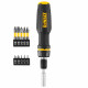 Отвертка - набор FULL FIT Telescoping, со сменными битами, 10 бит DeWALT DWHT68001-0