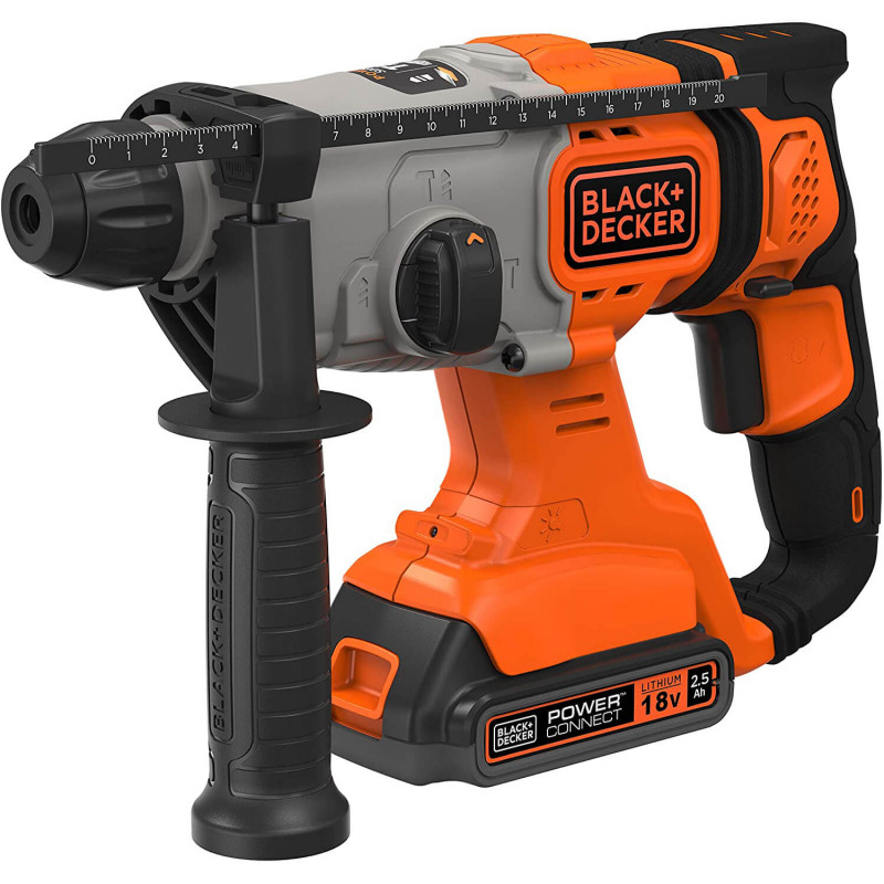 Перфоратор аккумуляторный BLACK+DECKER BCD900E2K