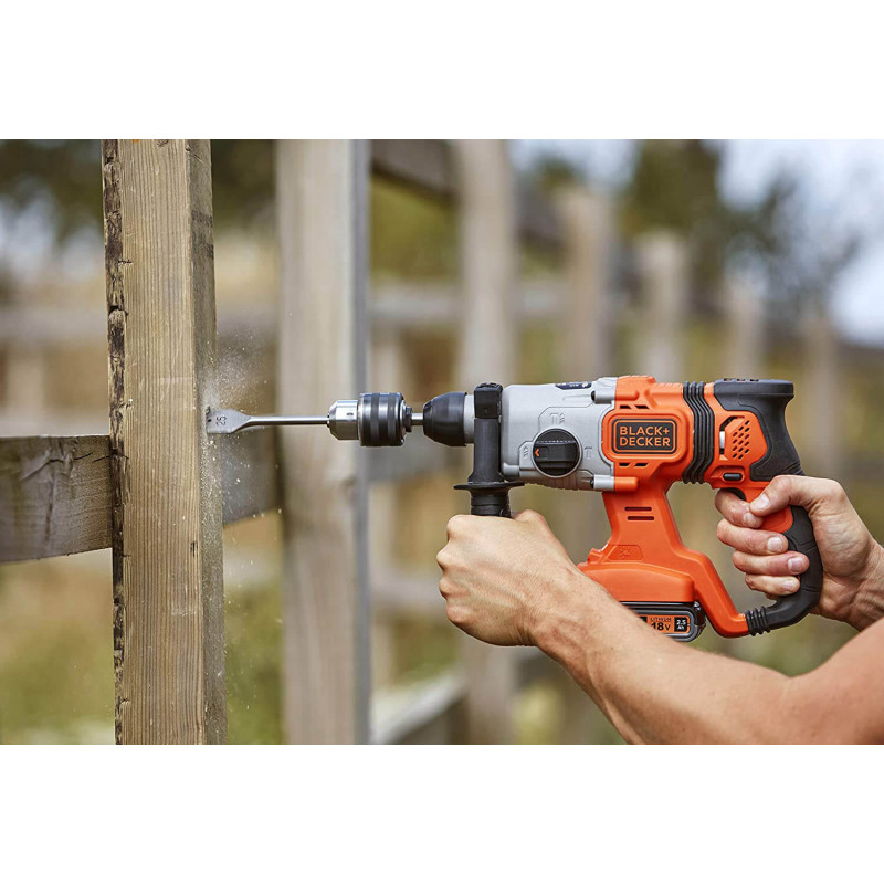 Перфоратор аккумуляторный BLACK+DECKER BCD900E2K