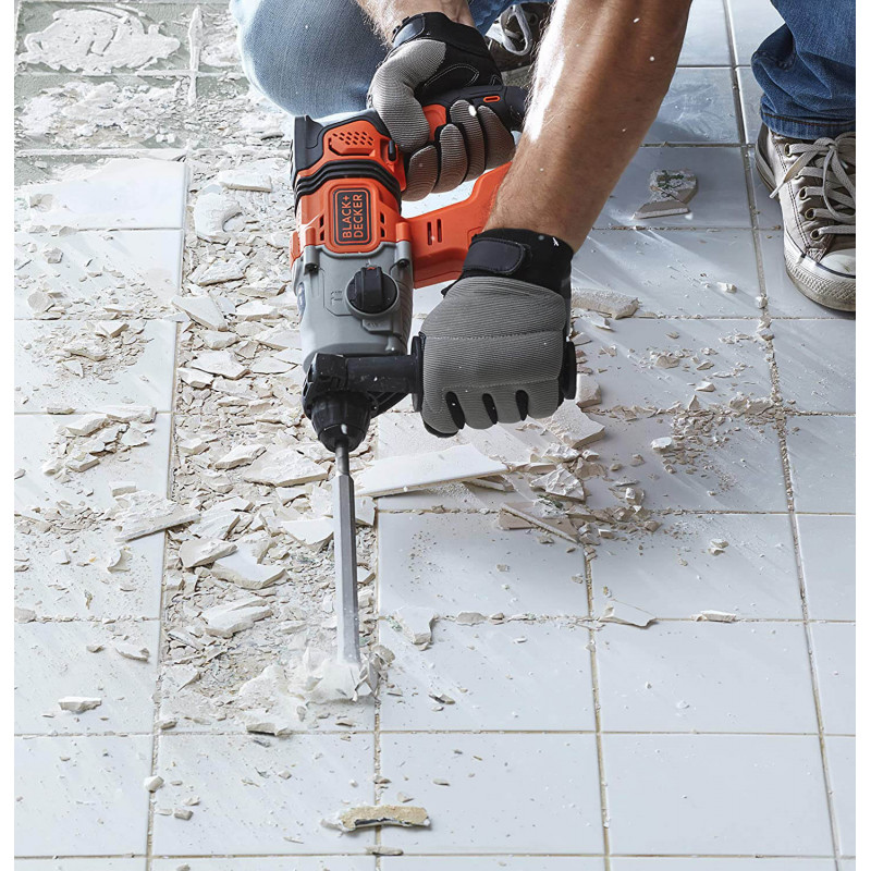 Перфоратор аккумуляторный BLACK+DECKER BCD900E2K