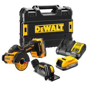 Пила дисковая универсальная аккумуляторная бесщёточная DeWALT DCS438E2T