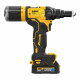 Заклёпочник аккумуляторный бесщёточный DeWALT DCF403E1GT