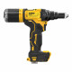 Заклёпочник аккумуляторный бесщёточный DeWALT DCF403NT