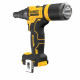 Заклёпочник аккумуляторный бесщёточный DeWALT DCF403NT