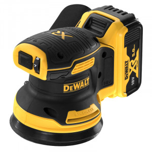 Шлифмашина эксцентриковая аккумуляторная бесщёточная DeWALT DCW210P2