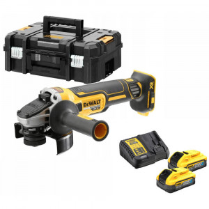 Шлифмашина угловая - болгарка аккумуляторная бесщёточная DeWALT DCG405H2T