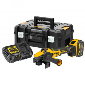 Шлифмашина угловая - болгарка аккумуляторная бесщёточная DeWALT DCG409T1