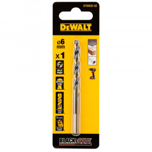 Сверло по металлу EXTREME Black & Gold DeWALT DT20522