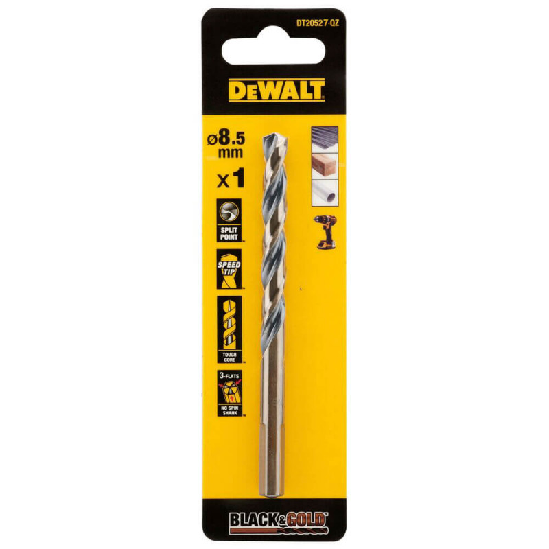 Сверло по металлу Black & Gold DeWALT DT20527