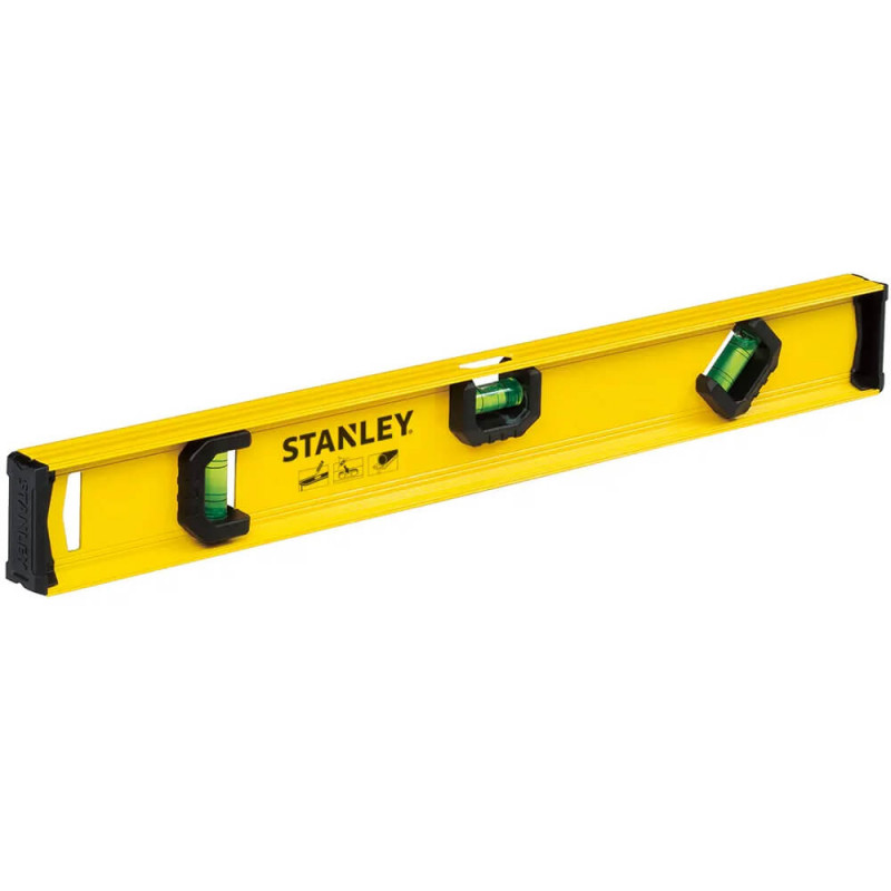 Уровень BASIC I-BEAM из алюминия длиной 450 мм с тремя капсулами STANLEY 0-42-073